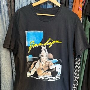 Dua Lipa Concert Black Graphic Tee XL